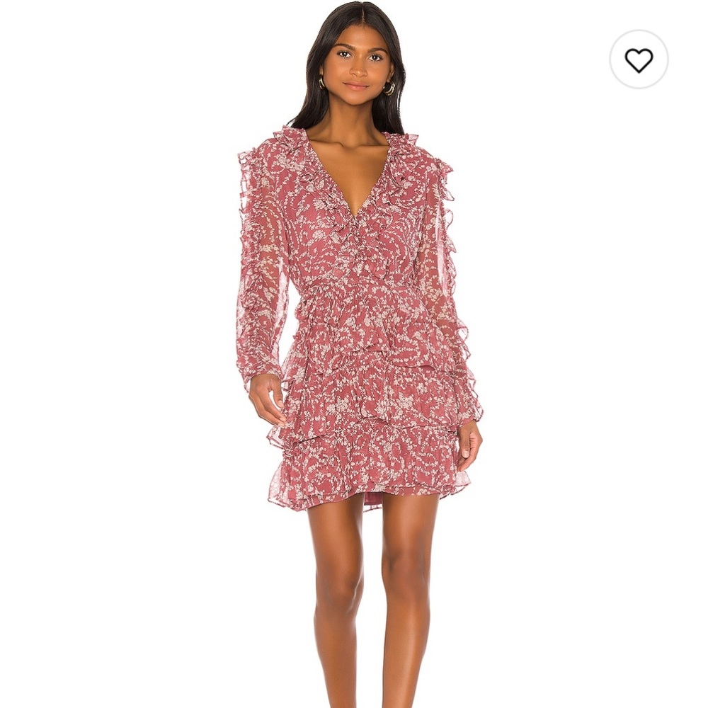 Bardot Alesia Frill Dress from Revolve
